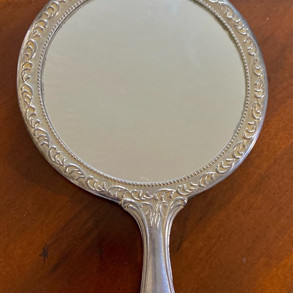 Mirror Godinger GSA Silver Piece Ornate
Dresser Vanity  Hand Mirror - Picture 10 of 12
